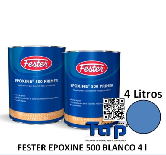 Imagen de FESTER EPOXINE 500 BLANCO  4 l