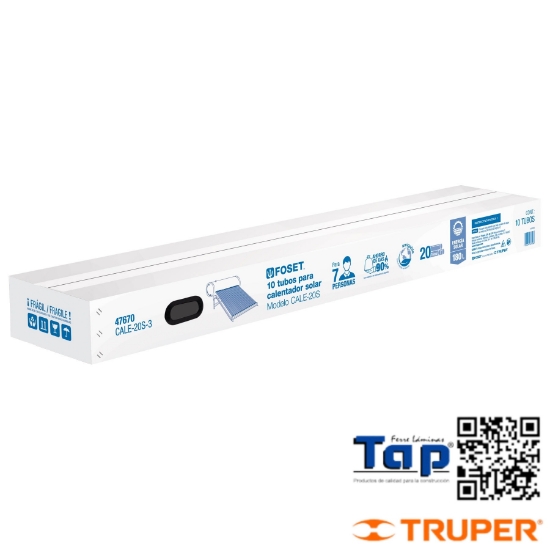 Imagen de EMPAQUE REP (CAJA) 2 DE 2 P TUBOS CALE-20S