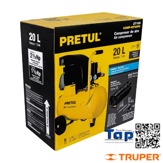 Imagen de EMPAQUE REP (CAJA) P COMP-KIT20P2 PRETUL