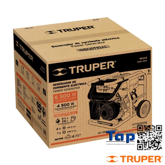 Imagen de EMPAQUE REP (CAJA) P GEN-45X TRUPER