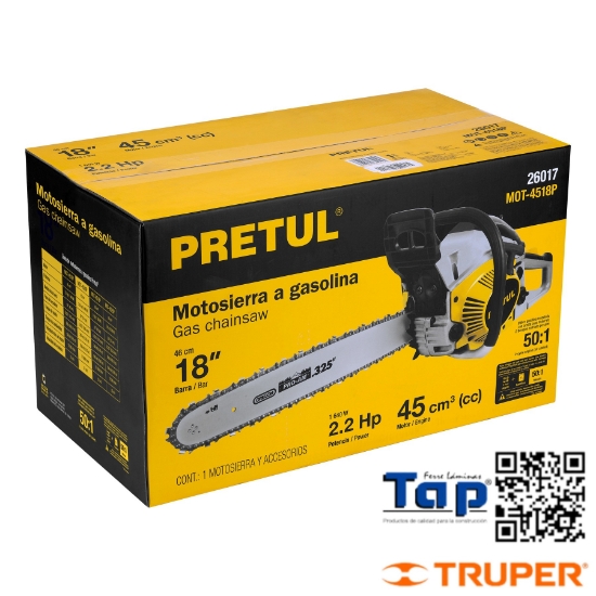 Imagen de EMPAQUE REP (CAJA) P MOT-4518P PRETUL