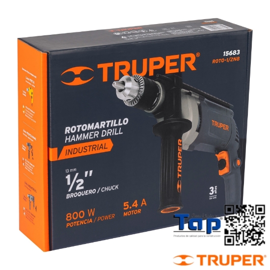 Imagen de EMPAQUE REP (CAJA) P ROTO-1/2N8 TRUPER