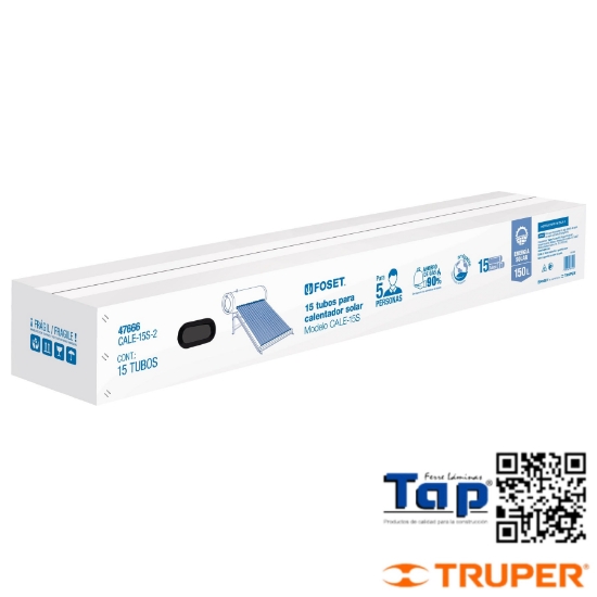 Imagen de EMPAQUE REP (CAJA) P TUBOS CALE-15S FOSET