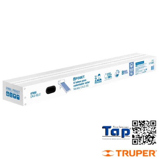 Imagen de EMPAQUE REP (CAJA) P TUBOS CALE-8S FOSET
