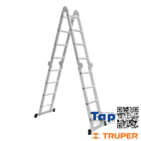 Imagen de ESCALERA MULTIPOSICION 16 PELDAÑOS T I TRUPER