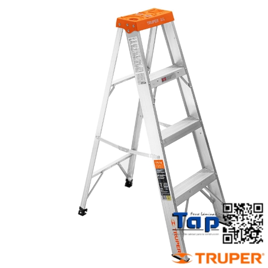 Imagen de ESCALERA TIJERA T II 3 PELDAÑOS TRUPER