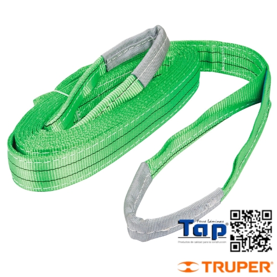 Imagen de ESLINGA OJO A OJO 050 2"X 8 M TRUPER