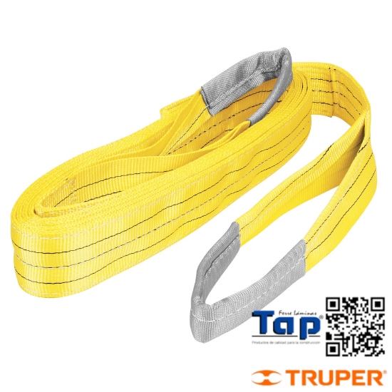 Imagen de ESLINGA OJO A OJO 075 3"X10 M TRUPER