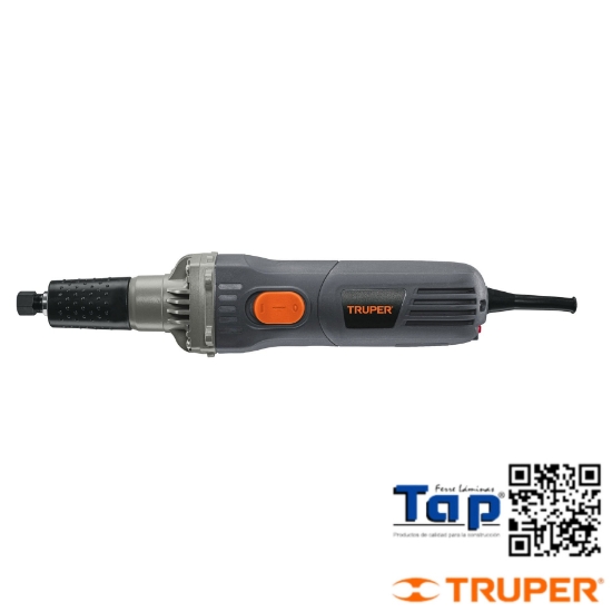 Imagen de ESMERIL RECTO (RECTIFICADOR) 006 1/4" 600 W INDUST TRUPER