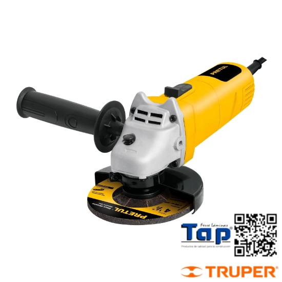 Imagen de ESMERILADORA ANGULAR 113 4-1/2"   500 W PRETUL