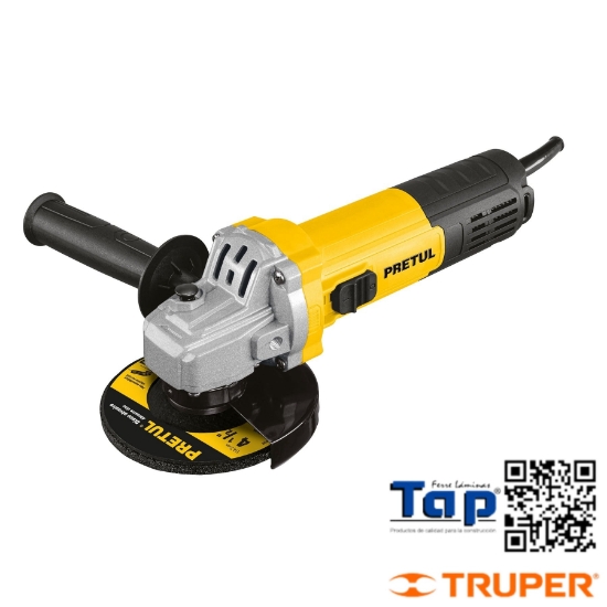 Imagen de ESMERILADORA ANGULAR 113 4-1/2"  550 W PRETUL