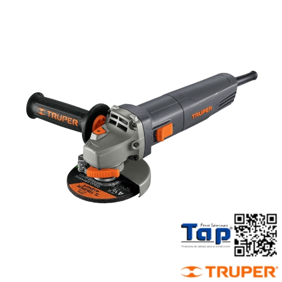 Imagen de ESMERILADORA ANGULAR 113 4-1/2"  850 W INDUST TRUPER