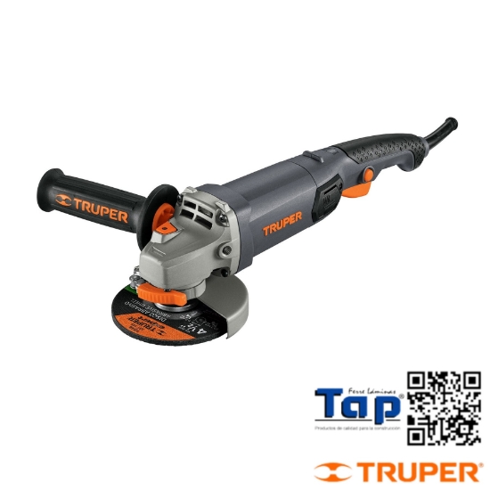 Imagen de ESMERILADORA ANGULAR 113 4-1/2"  950 W INDUST TRUPER