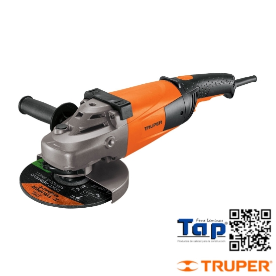 Imagen de ESMERILADORA ANGULAR 175 7" 2200 W PROF TRUPER