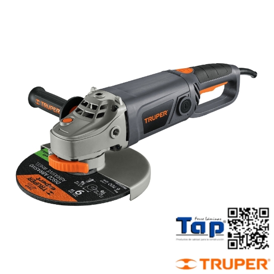 Imagen de ESMERILADORA ANGULAR 225 9" 2100 W INDUST TRUPER