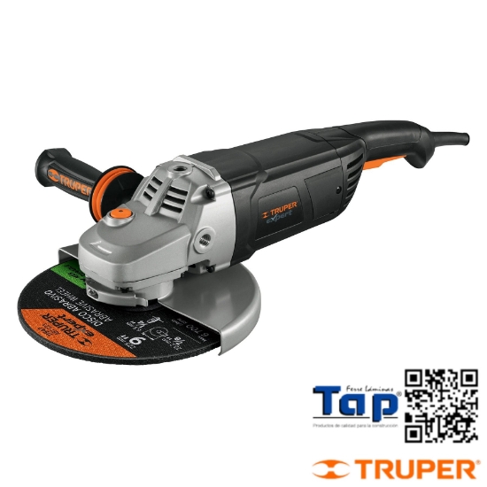 Imagen de ESMERILADORA ANGULAR 225 9" 2450 W TRUPER EXPERT