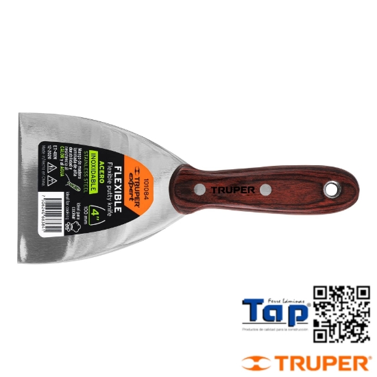 Imagen de ESPATULA 100  4" ACERO INOXIDABLE C MANGO MAD EXPERT