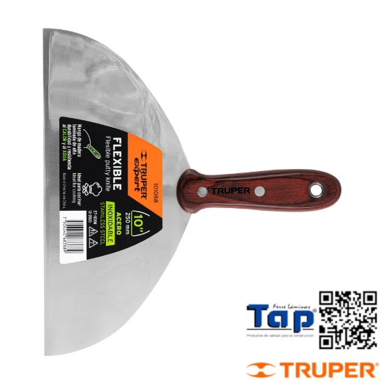 Imagen de ESPATULA 250 10" ACERO INOXIDABLE C MANGO MAD EXPERT