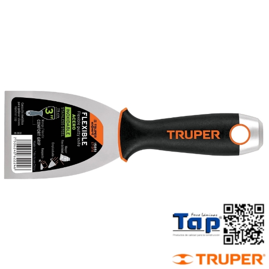 Imagen de ESPATULA FLEX 050 2" ACERO INOX MANGO COMFORTGRIP EXPERT