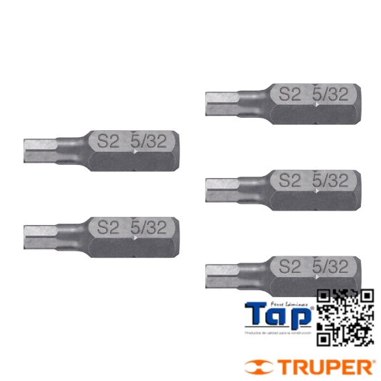 Imagen de PTA HEXA 006 1/4"MM LARGO 025 1" EXPERT ESTUC C  5