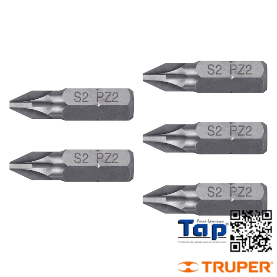 Imagen de PTA POZIDRIV PZ3 LARGO 025 1" TRUPER EXPERT ESTUC C  5