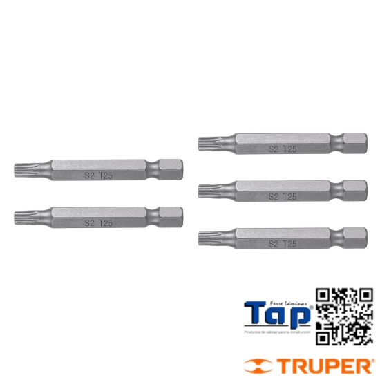 Imagen de PTA TORX T 6 LARGO 050 2" TRUPER EXPERT ESTUC C  5
