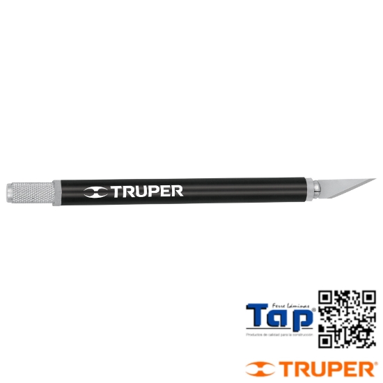 Imagen de EXACTO 150 6" PROF C 5 CUCHILLAS ACERO SK5 TRUPER