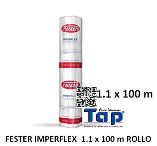 Imagen de FESTER IMPERFLEX  1.1 x 100 m ROLLO