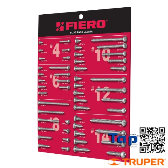 Imagen de EXHIBIDOR FIERO PIJAS P LAMINA