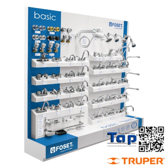Imagen de EXHIBIDOR PISO FOSET BASIC