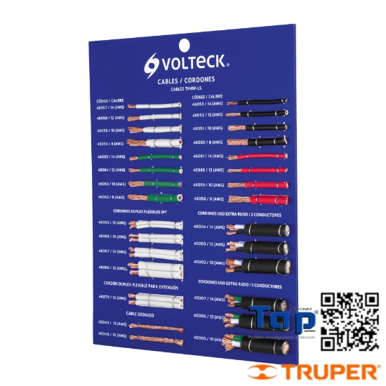 Imagen de EXHIBIDOR VOLTECK CABLES Y CORDONES