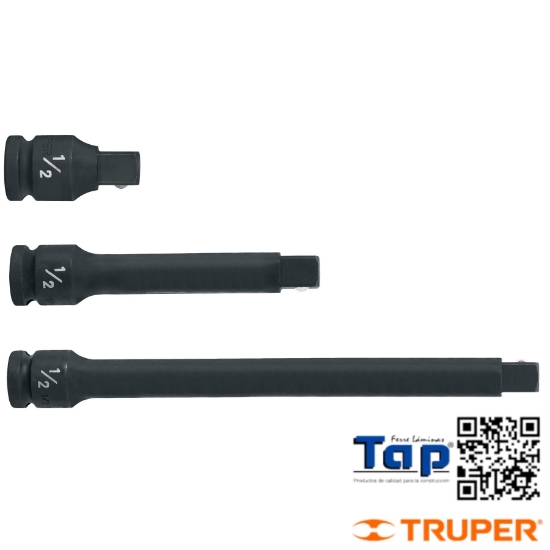 Imagen de EXT CUA 013 1/2" IMPACTO LARGO 225 9" TRUPER