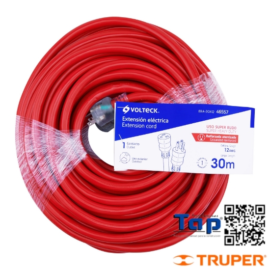 Imagen de EXT REFZDA ATERRIZADA 30 M 3X12 AWG VOLTECK