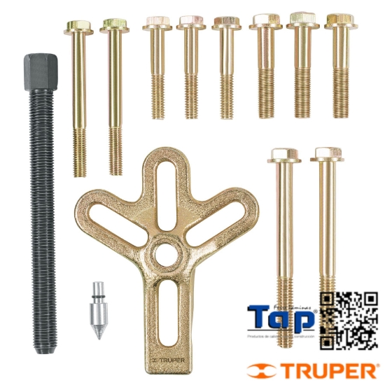 Imagen de EXTRACTOR PATA GALLO 13 PZAS TRUPER