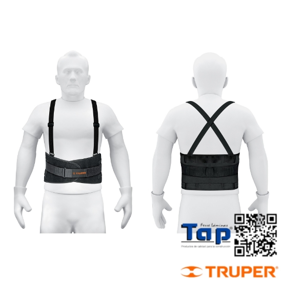 Imagen de FAJA LUMBAR C TERCER CINTURON TALLA  CH TRUPER