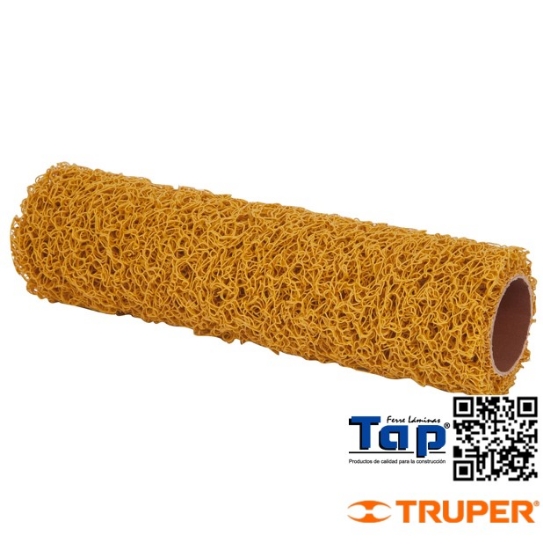 Imagen de FELPA P RODILLO PVC 225 9"X011 7/16" TEXTURIZADOS TRUPER