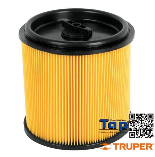 Imagen de FILTRO CARTUCHO P ASPIRADORAS 5 12 Y 16 GAL TRUPER