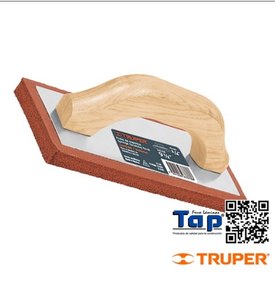 Imagen de FLOTA ESPONJA 237 9-1/2" ESPESOR 019 3/4" ACA ASPERO TRUPER