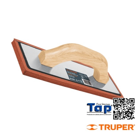 Imagen de FLOTA ESPONJA 300 12" ESPESOR 013 1/2" ACA ASPERO TRUPER