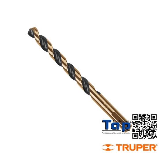 Imagen de BROCA HSS 009 3/8" TRUGOLD P METAL EN BLISTER EXPERT