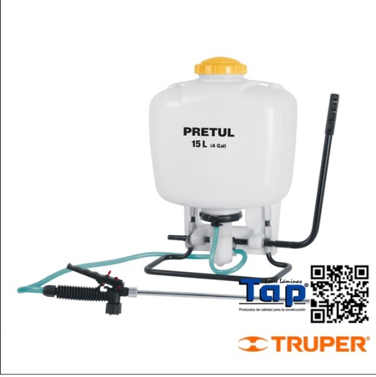 Imagen de FUMIGADOR 15 L MANUAL MOCHILA PRETUL