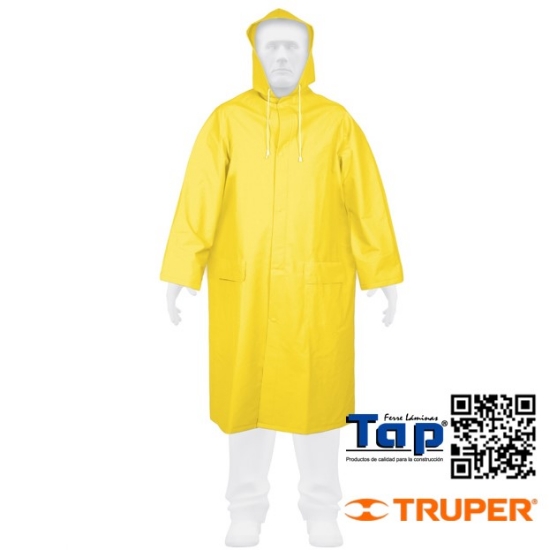 Imagen de GABARDINA IMPERMEABLE DOBLE CAPA TALLA G TRUPER