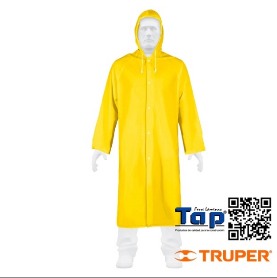 Imagen de GABARDINA IMPERMEABLE LIGERA PVC TALLA G PRETUL