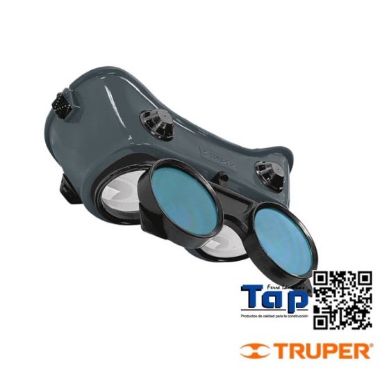 Imagen de GAFAS P SOLDAR C 4 VALVULAS VENTILACION TRUPER