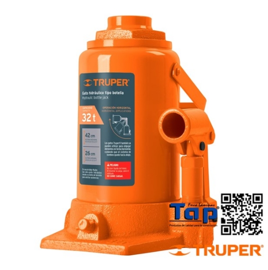 Imagen de GATO HIDRAULICO BOTELLA 32 TON TRUPER