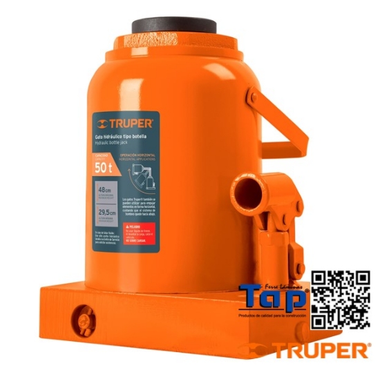 Imagen de GATO HIDRAULICO BOTELLA 50 TON TRUPER