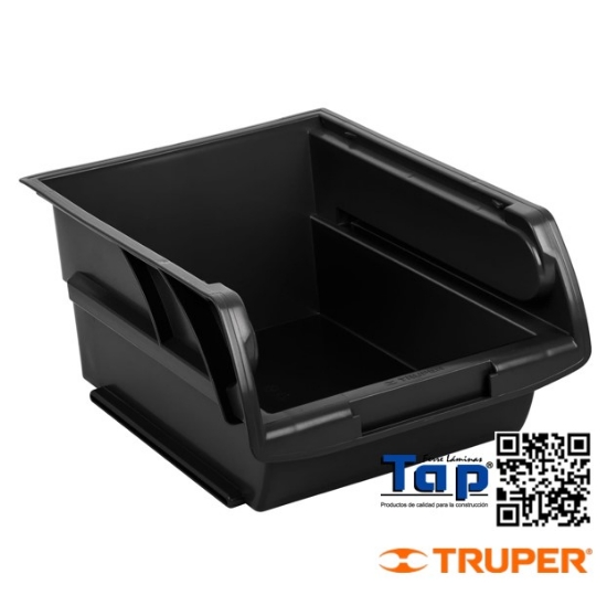 Imagen de GAVETA APILABLE PCO 24.5X17X11 CM TRUPER