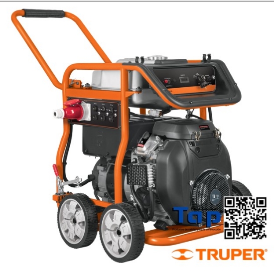 Imagen de GENERADOR ELECTRICO PORTATIL 10 KW MOTOR A GASOLINA TRUPER
