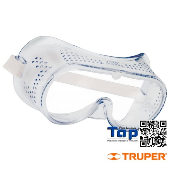 Imagen de GOGGLES SEGURIDAD C VENTILACION DIRECTA PRETUL