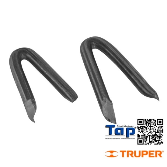 Imagen de GRAPAS 025 1" NEGRAS P ALAMPUAS FIERO CAJA C 10 KG